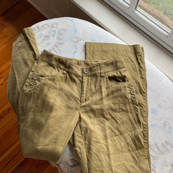 Cabi Charlie Linen Blend pant - Picture 4 of 6